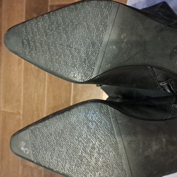 Gino Nicci womens black leather high boots - Picture 4 of 7